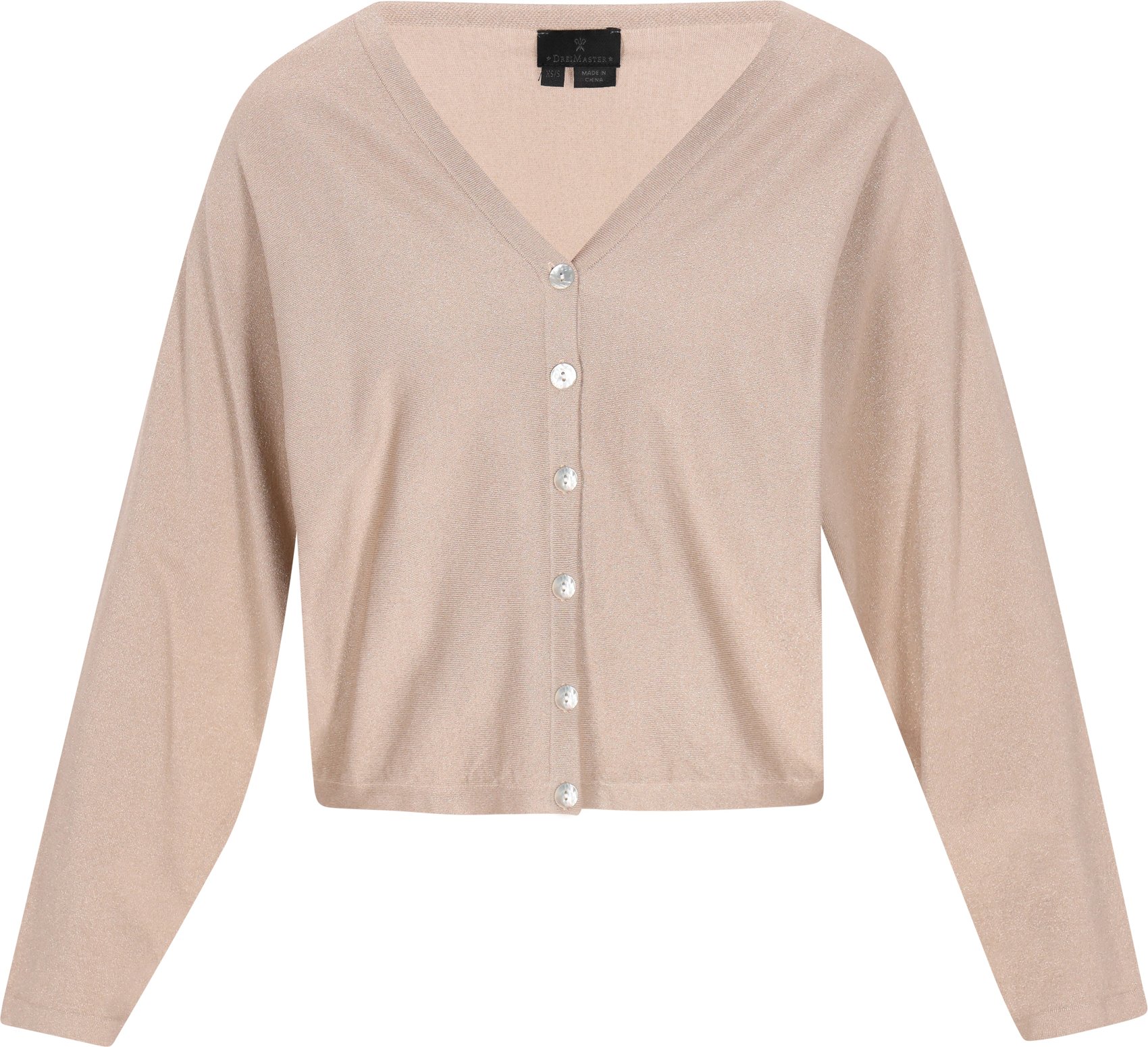 Dreimaster Strickjacke Frauen Beige