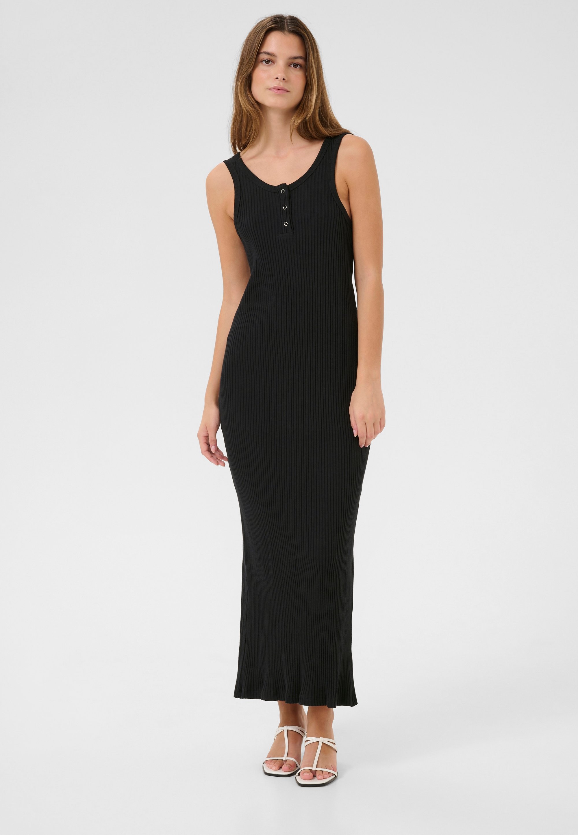 Jerseykleid Straight fit Meteorite black