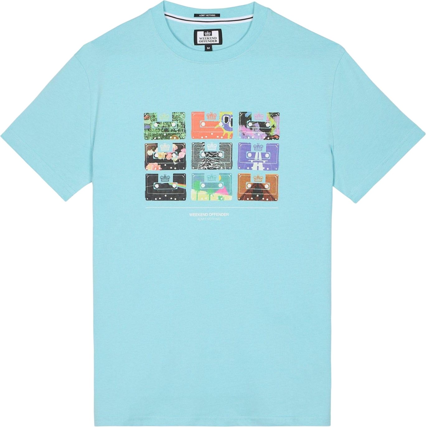 Weekend Offender - "Hanover" T-Shirt für Herren (Blau)