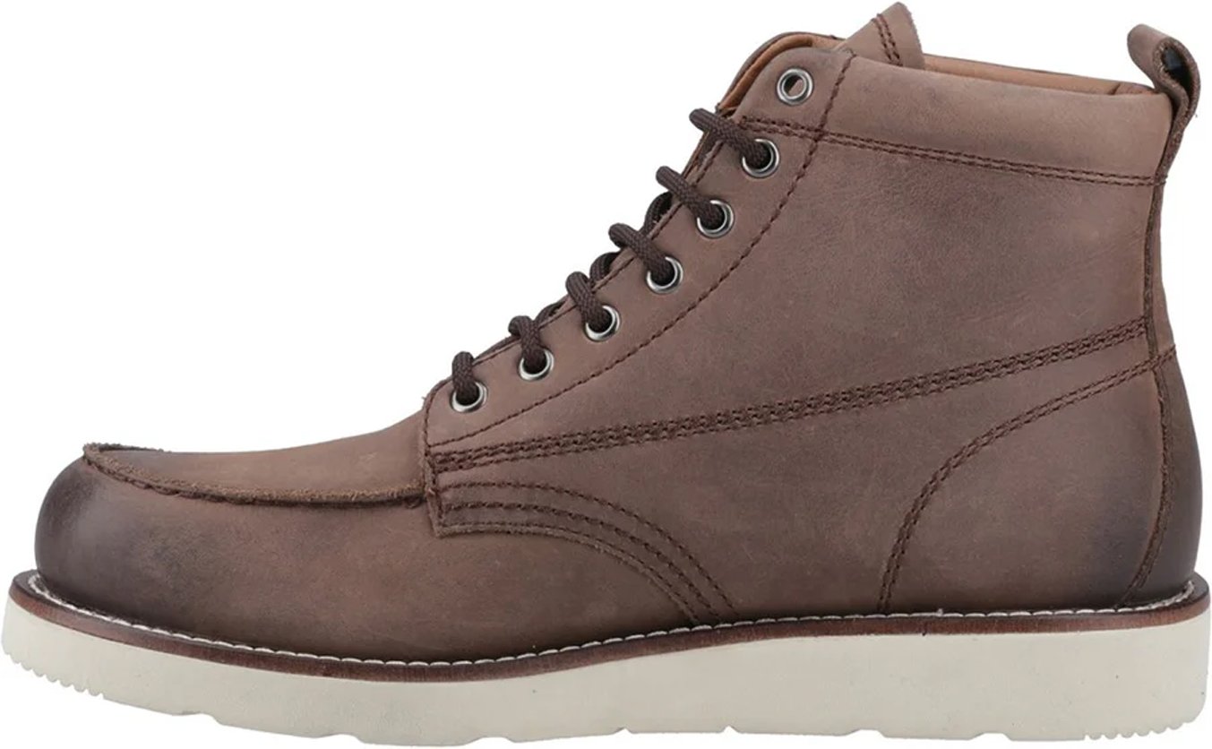 Jack And Jones - "Toronto" Stiefel für Herren, Leder (Steinbraun)