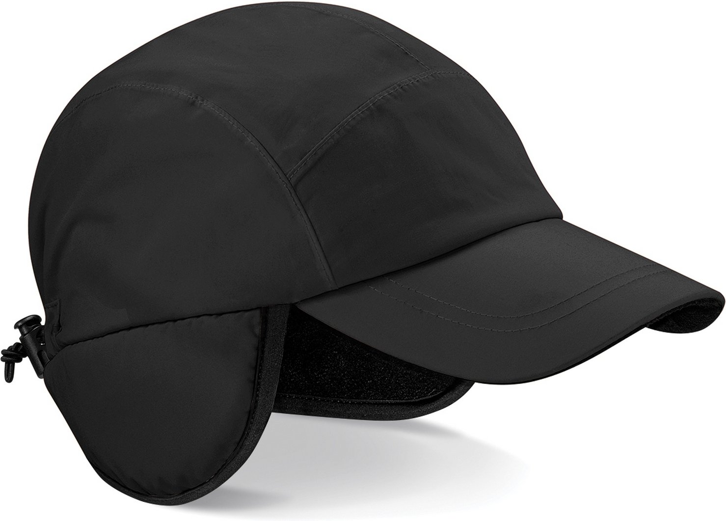 Beechfield Unisex Mountain Waterproof & Breathable Baseball Cap (Schwarz)