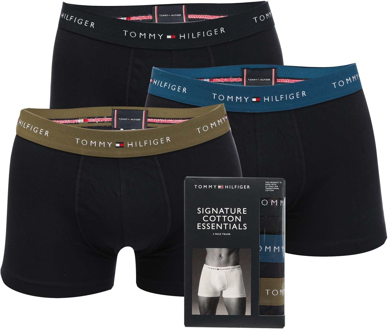 Herren Tommy Hilfiger 3er-Pack Boxershorts in Marineblau