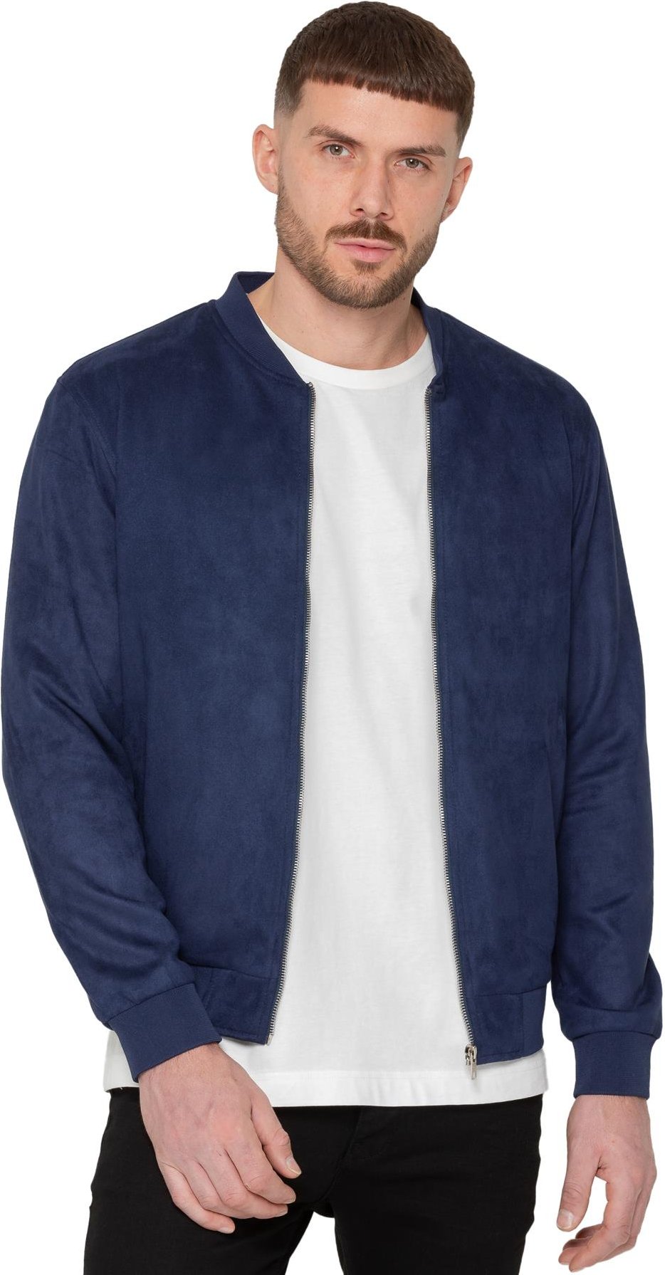 Enzo Milano | Herren Bomberjacke aus Wildleder