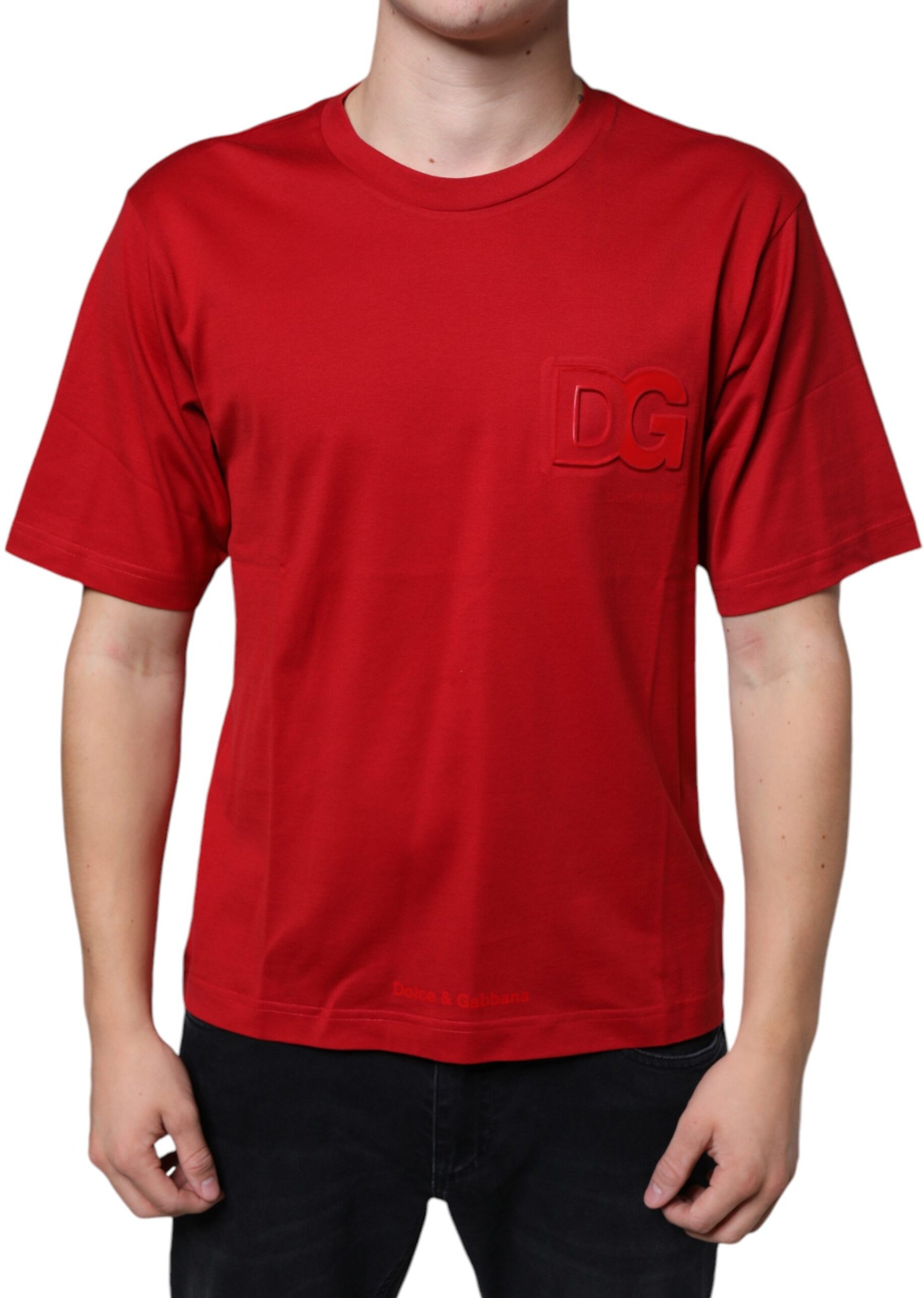 Dg Logo T-Shirt Rot