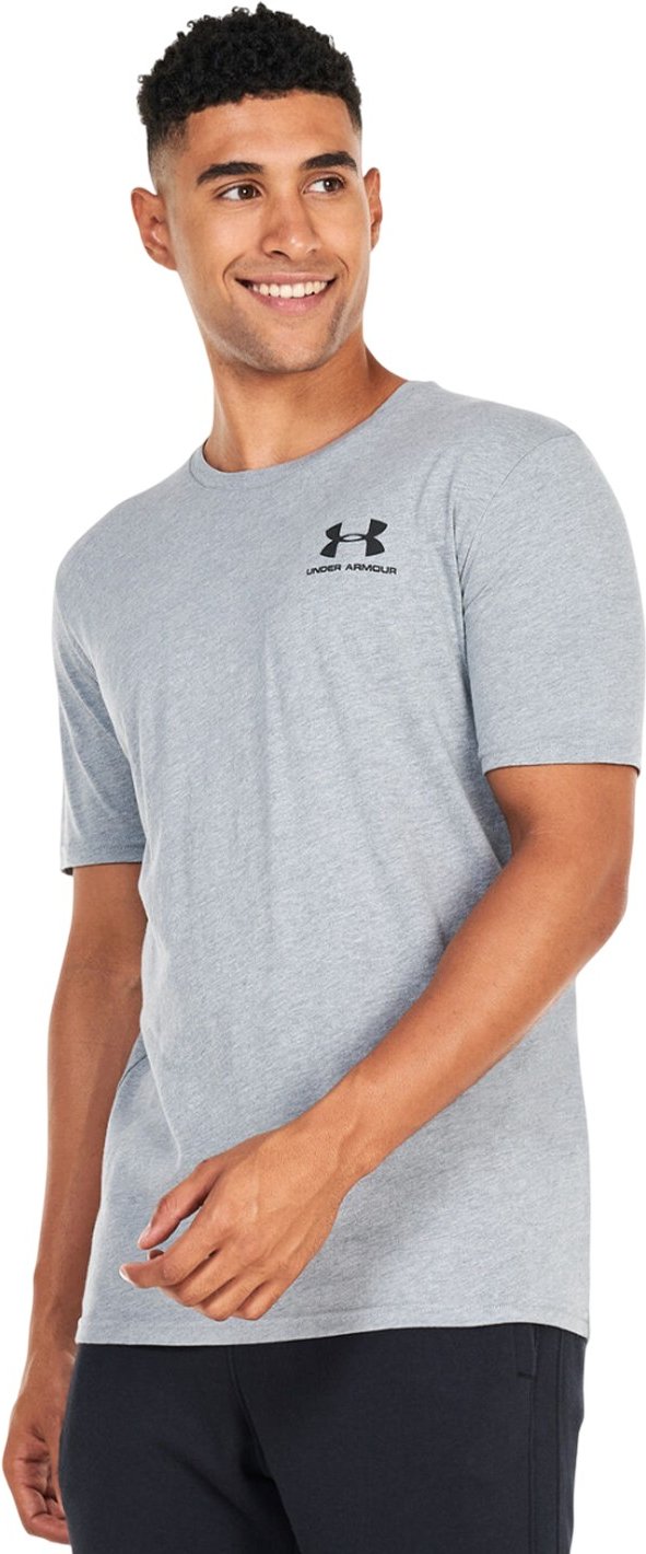Under Armour - "Sportstyle" T-Shirt für Herren kurzärmlig (Grau)