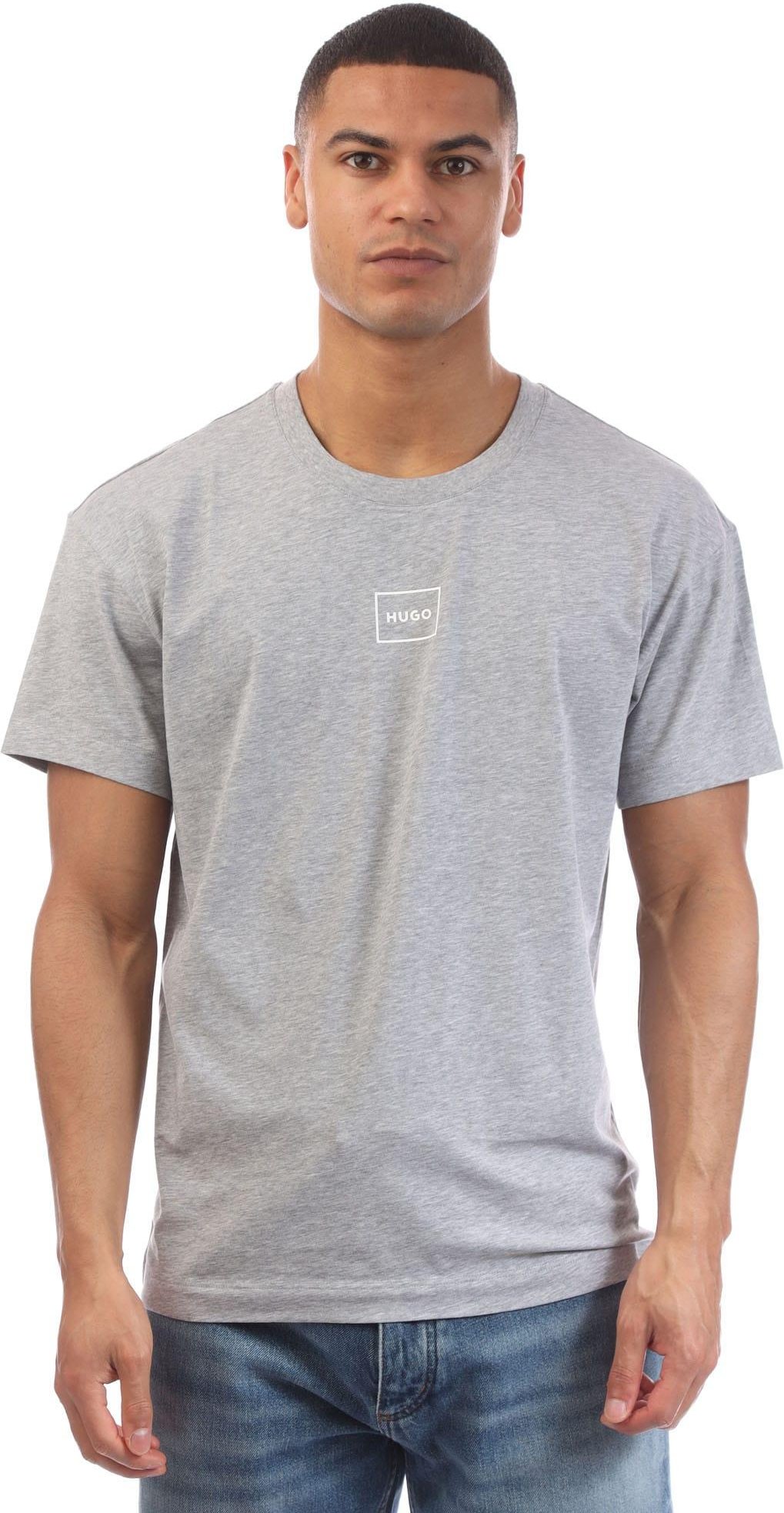 Hugo - "Laze" T-Shirt für Herren, Für die Freizeit (Grau)