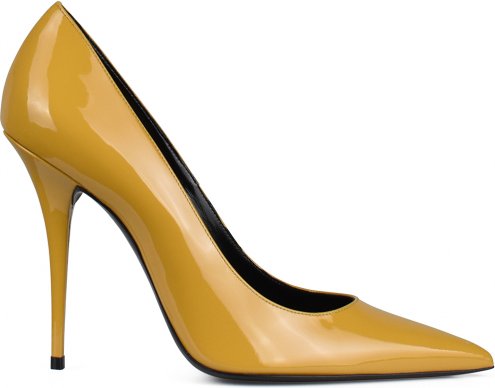 Saint Laurent Instinct 100 Pumps Gelb