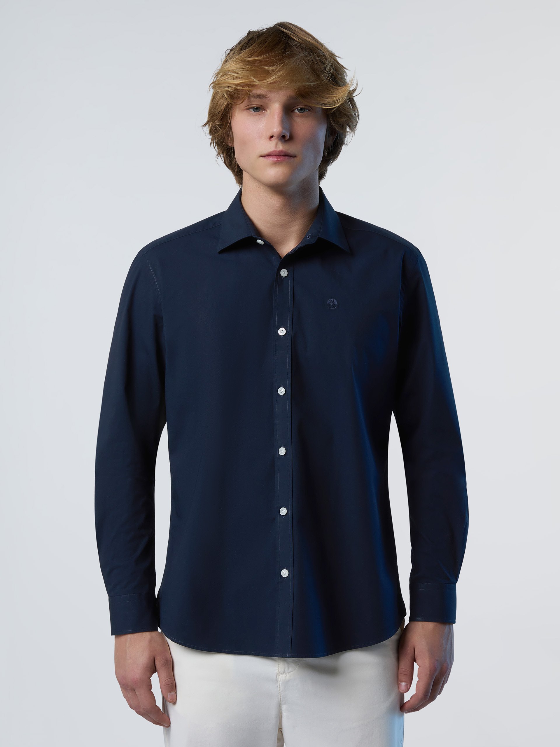 North Sails Shirt Stretch poplin