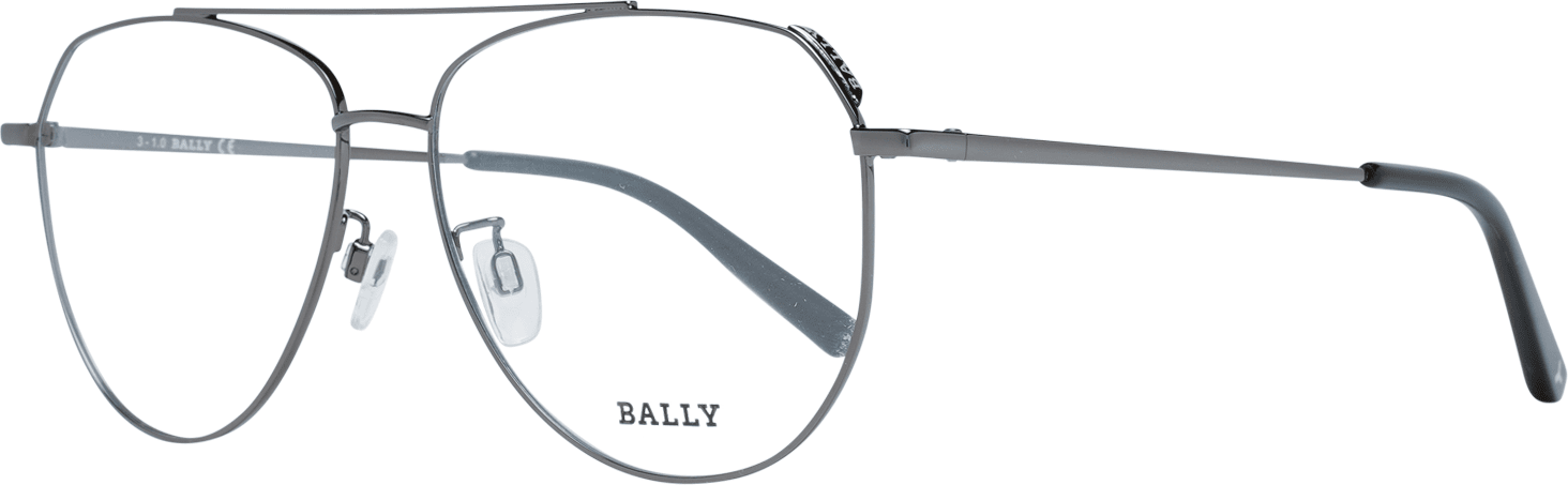 Lunettes optiques unisexes Bally Gunmetal