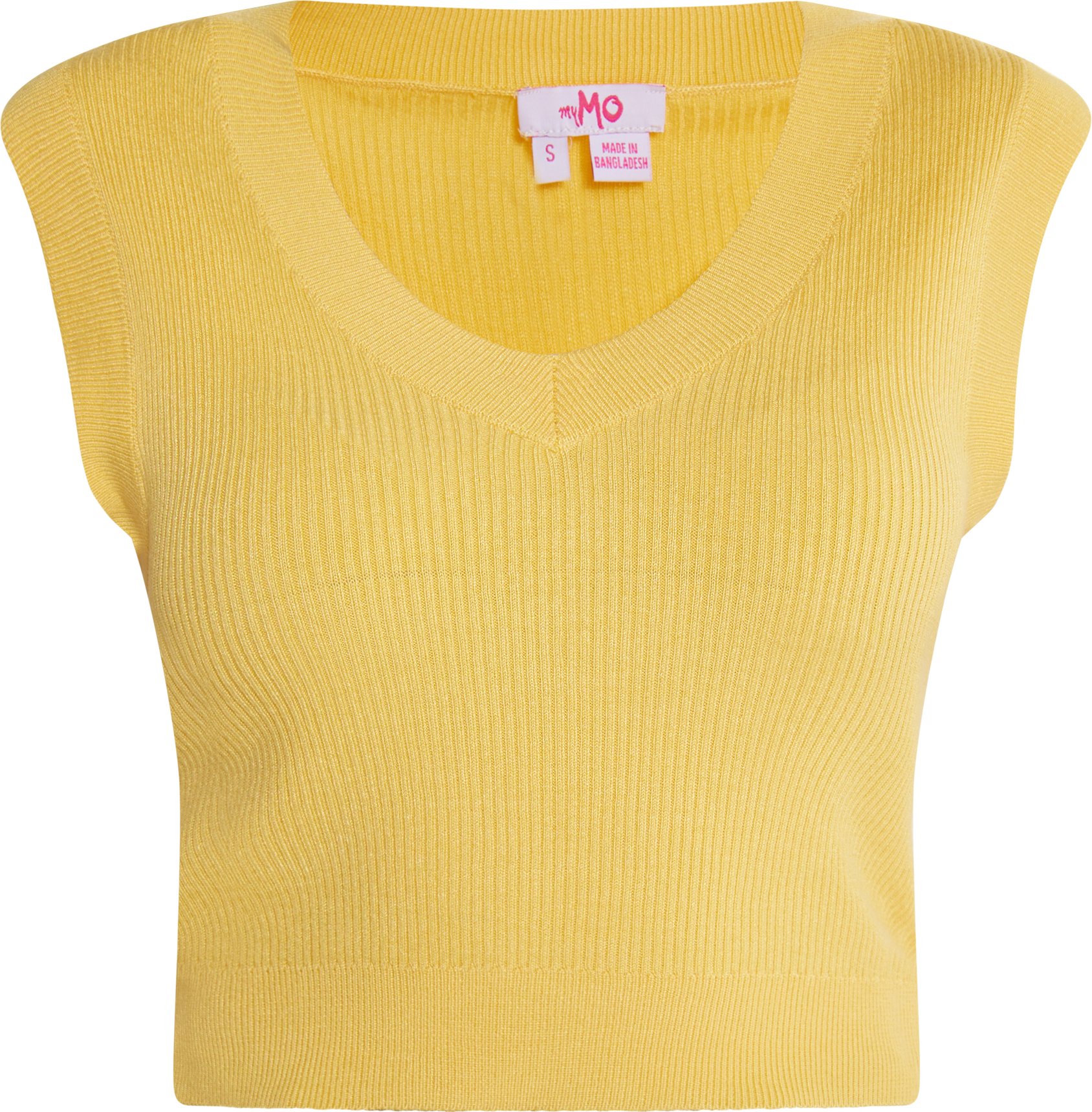 Thumbnail - Mymo strickpullunder Damen Höllengelb