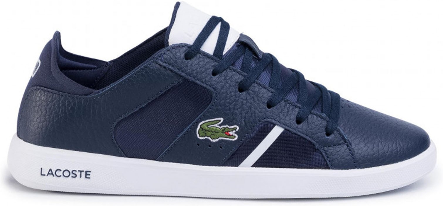 Lacoste Novas 120 1 SMA Mens Navy Blue Trainer