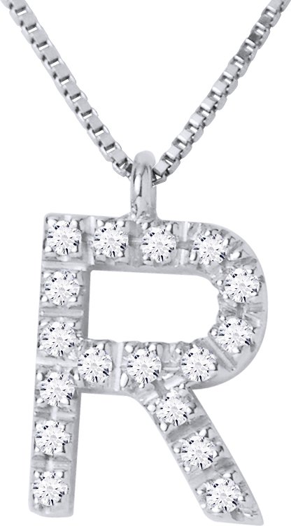 DIADEMA - Halskette mit Diamanten - R -Weißgold