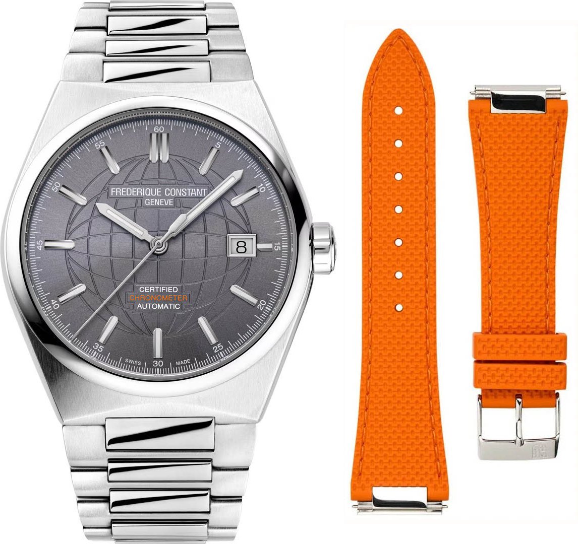 Frédérique Constant Highlife Cosc Herren Silber Uhr FC-303GO3NH6B