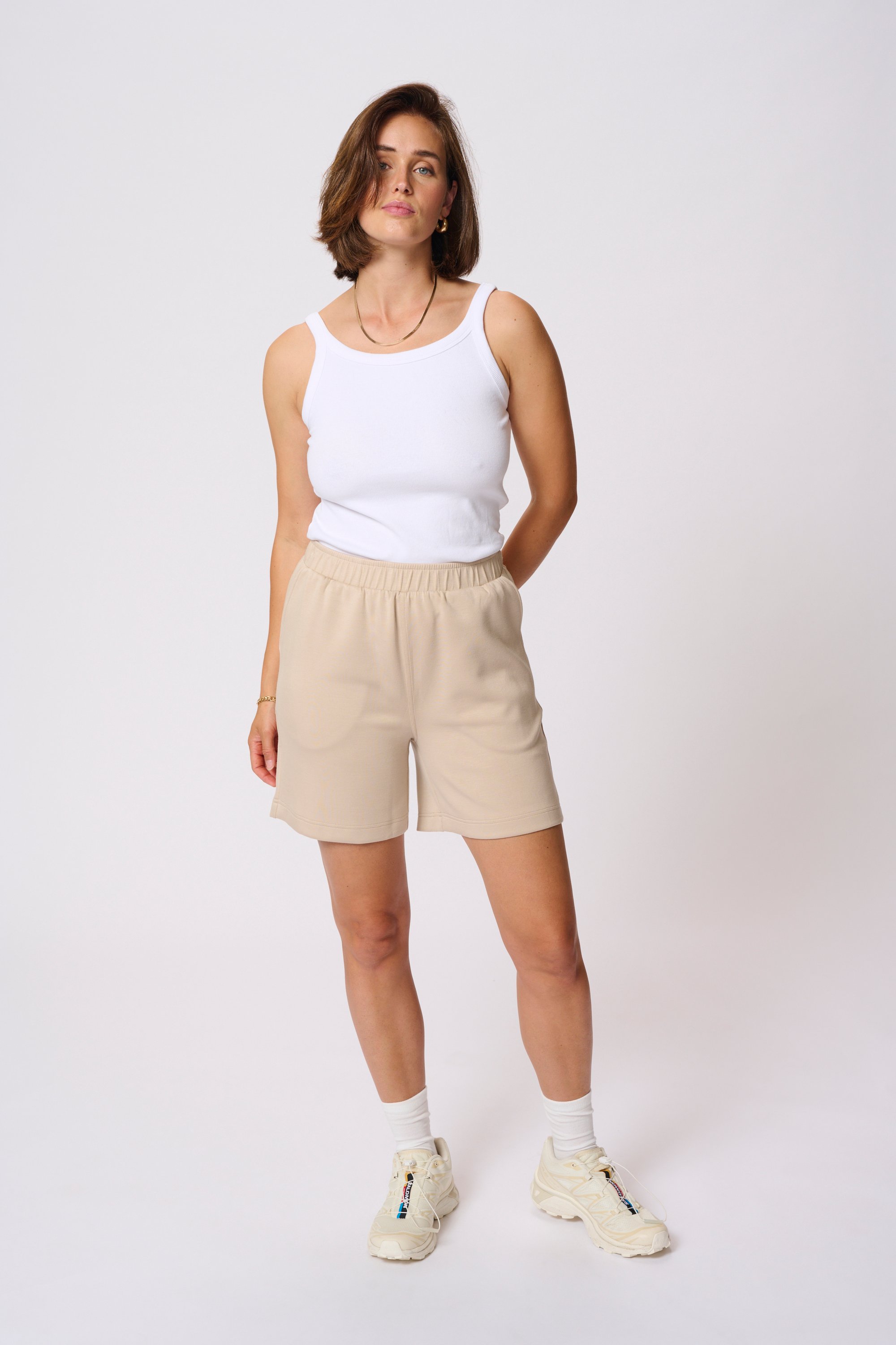 Shorts Regular fit beige
