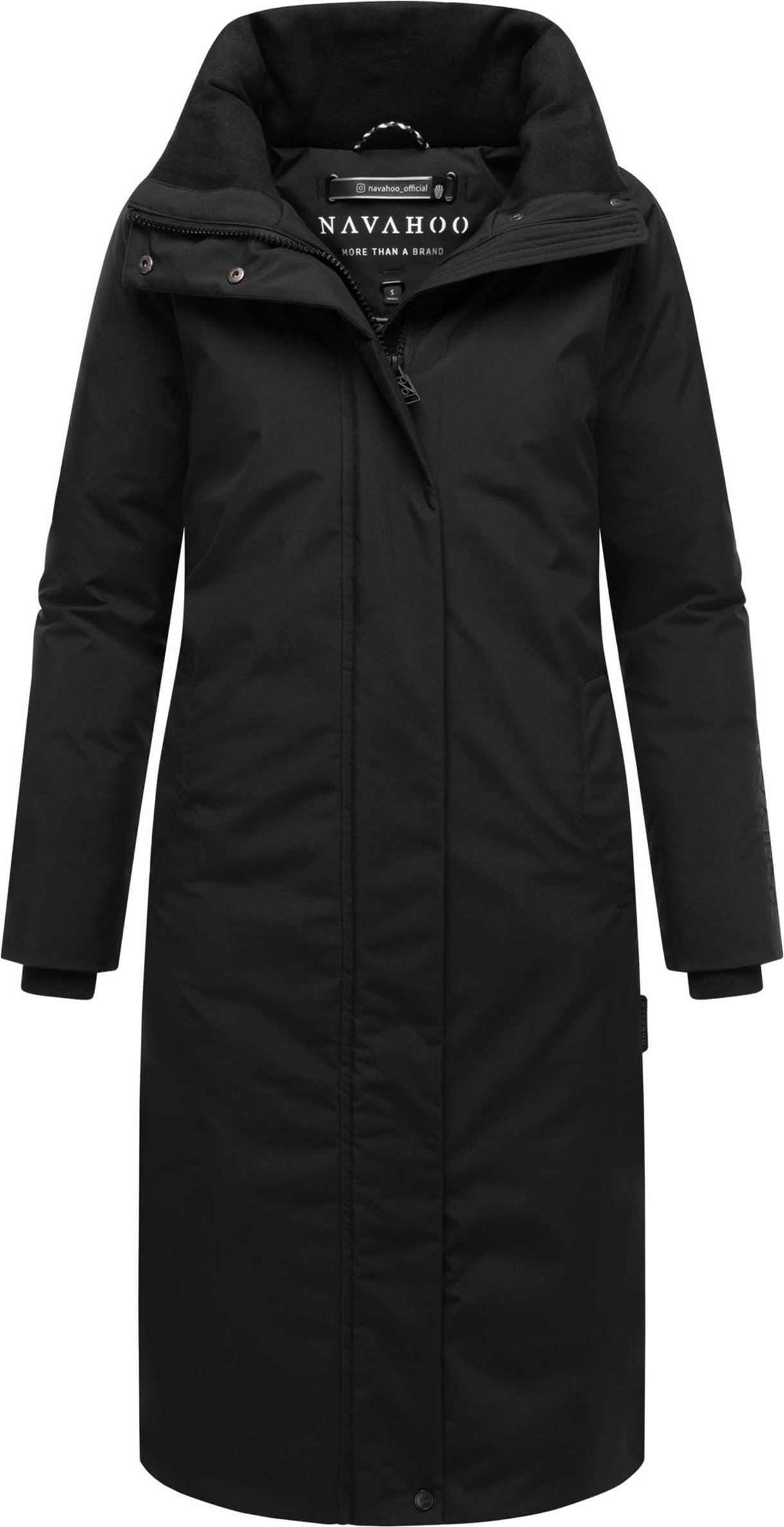 Thumbnail - Navahoo Damen Wintermantel Traumblüte – elegant, wetterfest & warm