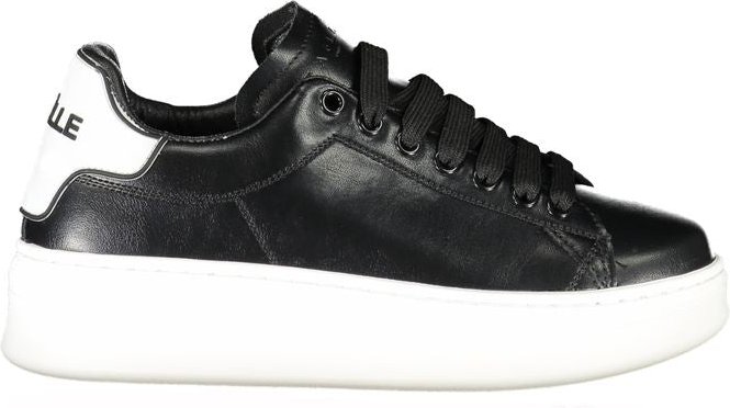 Gaelle Paris Schwarze Polyurethan Damen Sneaker