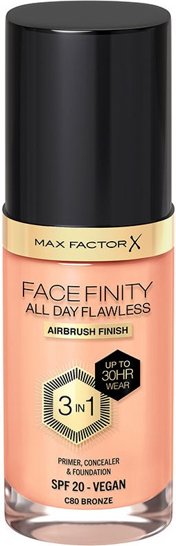 Facefinity 3in1 Primer, Concealer & Foundation #80-bronze 30 ml