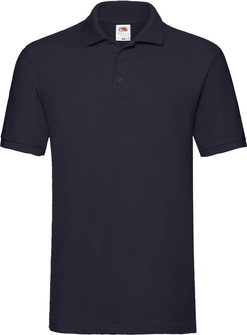 Fruit of the Loom - "Premium" Poloshirt für Herren (Marineblau)