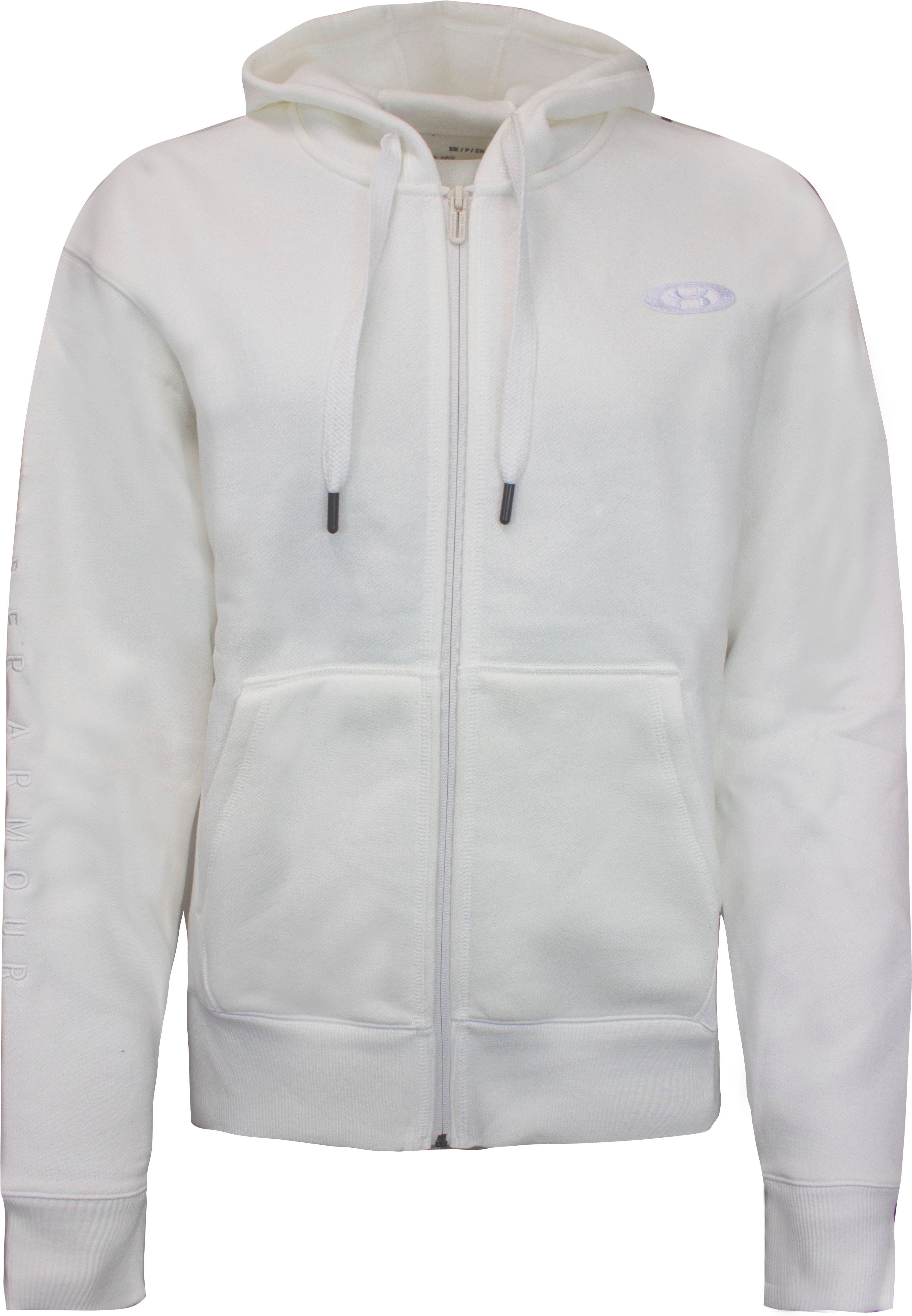 Under Armour Womens Rivale Rivale Fleece Logo Hoodie Jumper 1344177 112