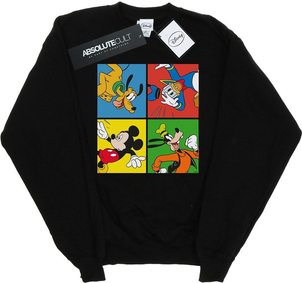 Disney - "Mickey Mouse Friends" Sweatshirt für Herren (Schwarz)