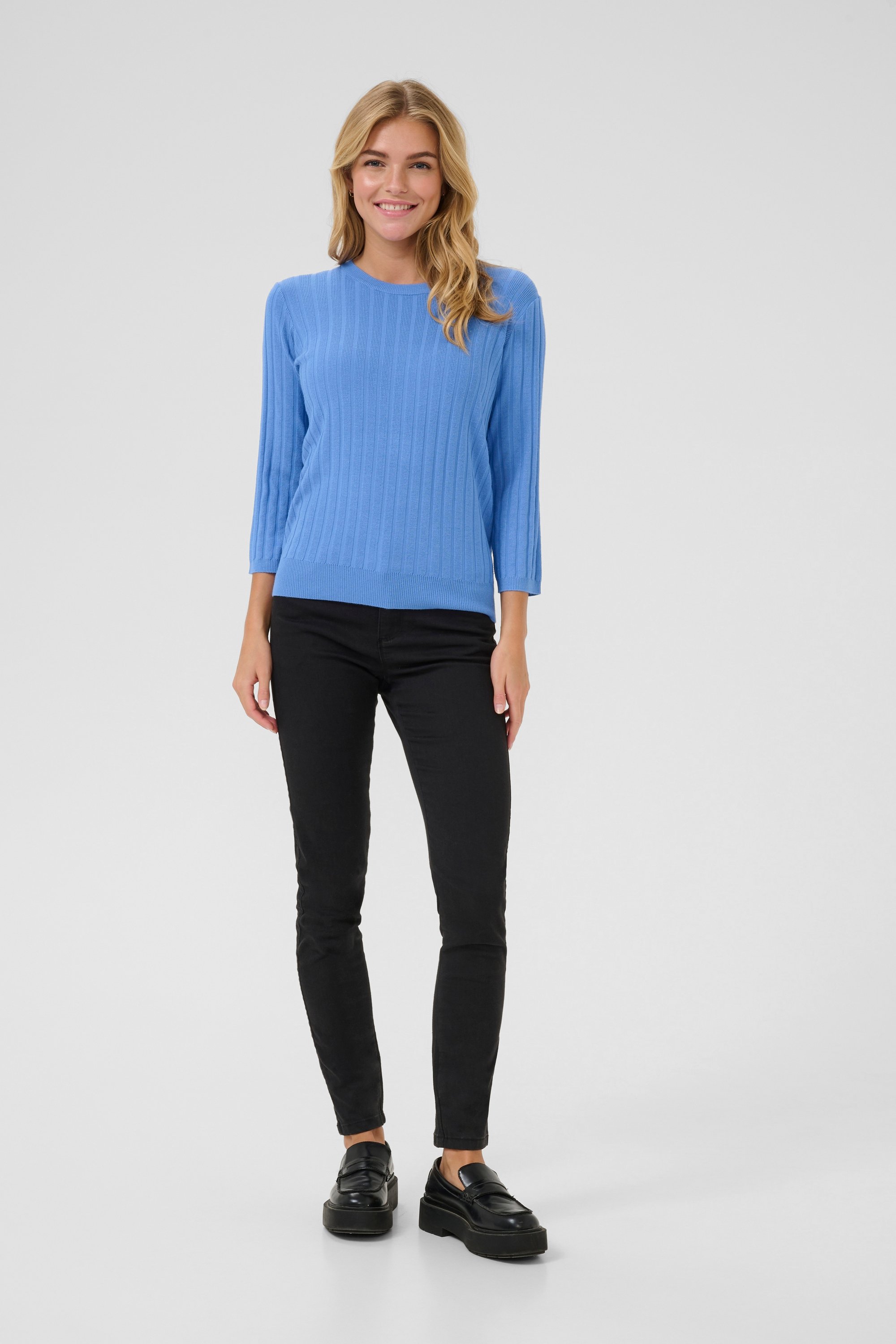 Strickpullover Regular fit dark blue