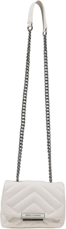 Weiße Polyester-Handtasche