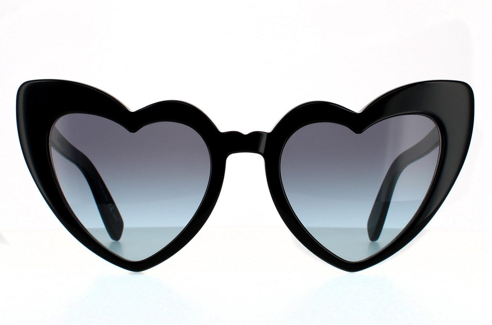 Saint Laurent Cat Eye Damen Schwarz Blau Gradient Sonnenbrille