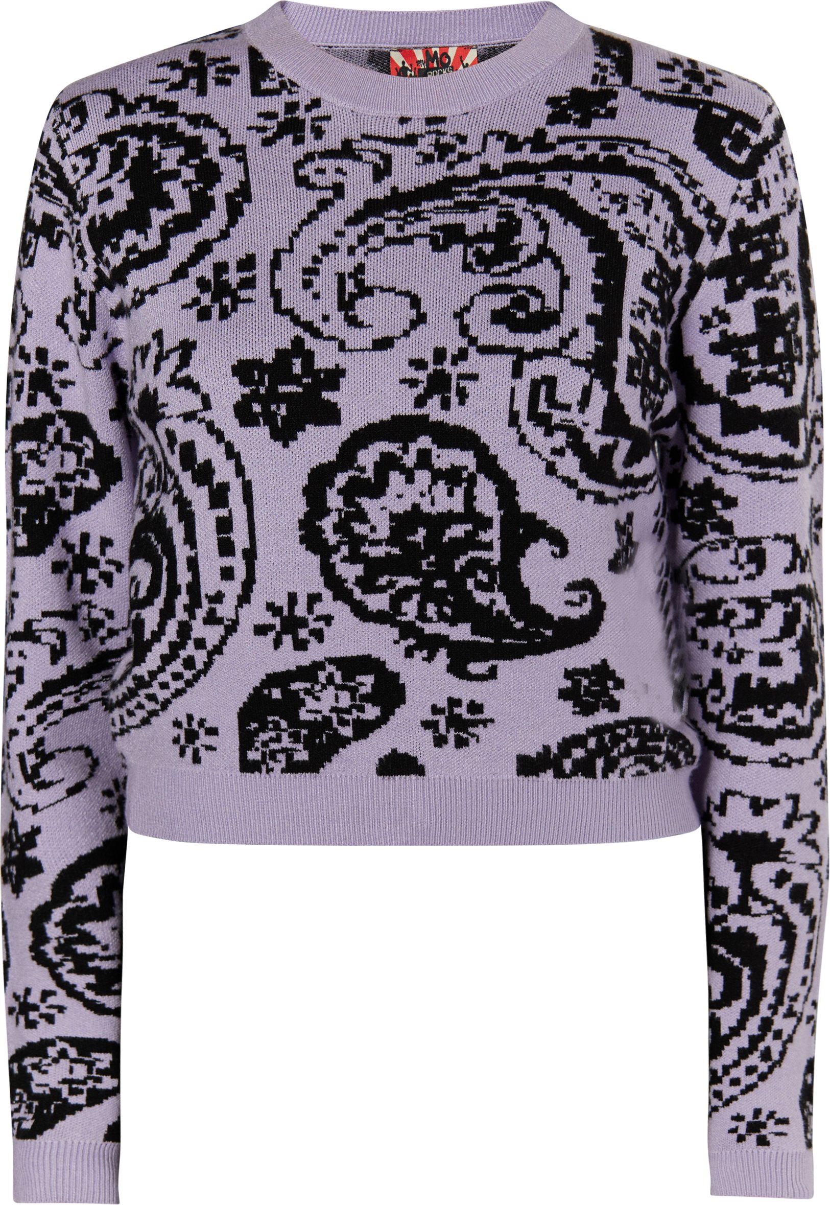 Mymo Strickpullover Damen violett