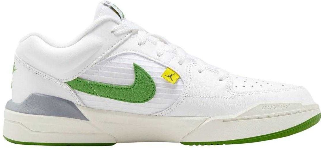 Nike - "Air Jordan Stadium 90" Sneaker für Damen, Leder (Weiß/Grün)