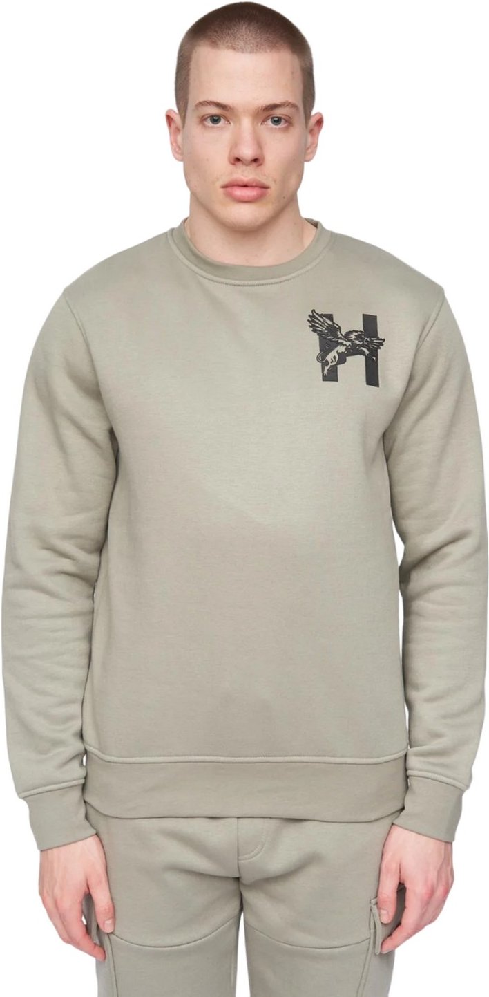 Henleys - "Moorehen" Sweatshirt Rundhalsausschnitt für Herren (Blau)