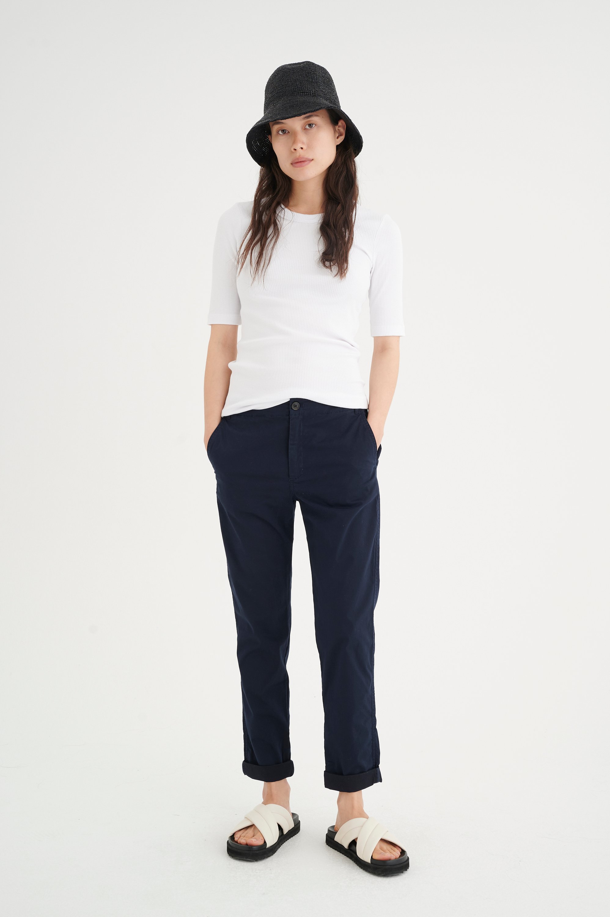 T-shirt Slim fit white