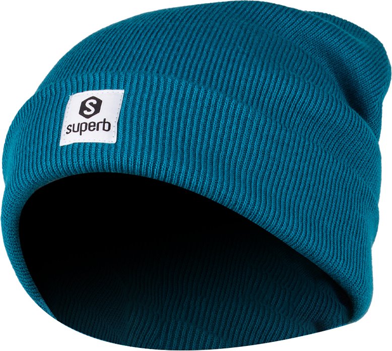 Unisex Strickmütze mit gesticktem Logo SPRBG-003