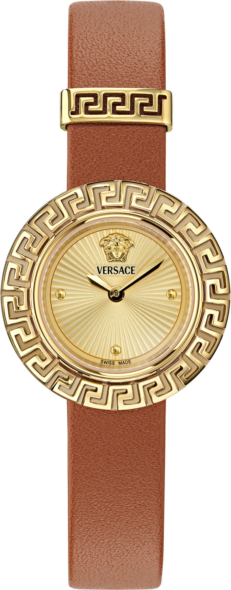 Versace La Greca Damenarmbanduhr VE8C00124 in Braun