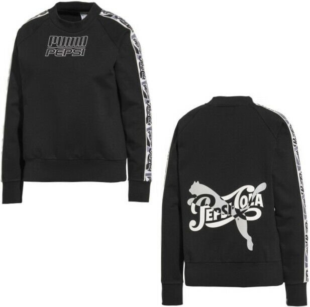 Puma Pepsi x Langschläre Womens Pullover schwarz 579274 03 A48C/D