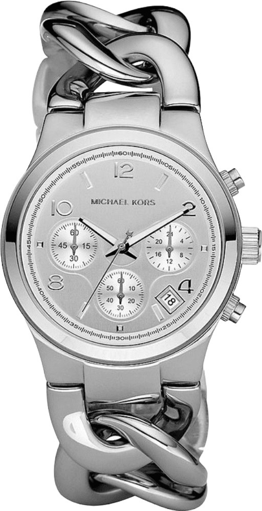 Michael Kors Runway Twist MK3149 Damen Edelstahl Chronographuhr 38 mm