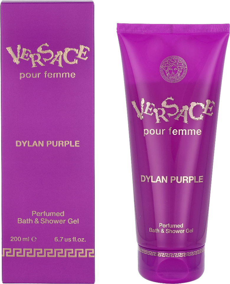 Versace Dylan Purple Pour Femme Perfumed Bath & Shower Gel.