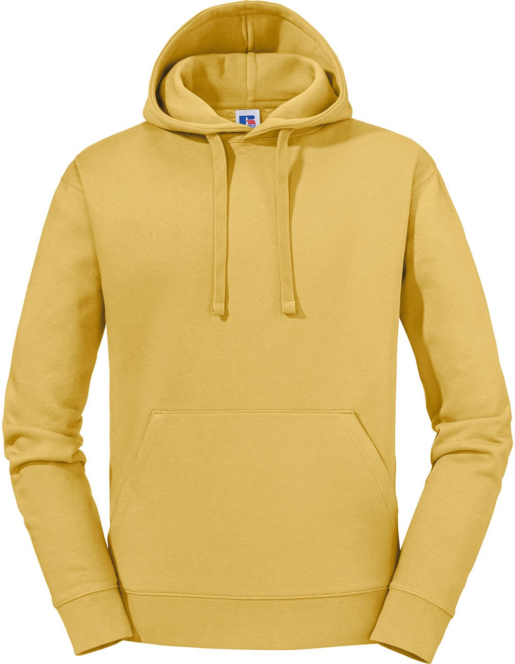 Russell - "Authentic" Kapuzenpullover für Herren (Senfgelb)