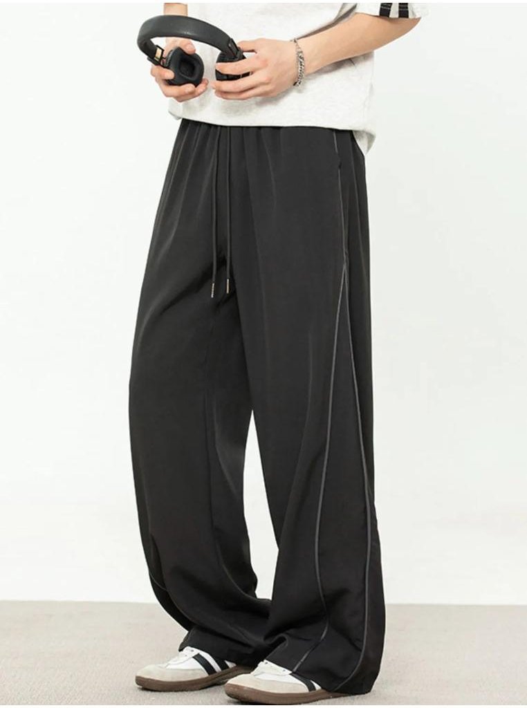 Thumbnail - Herren Contrast Gerade Sweatpants