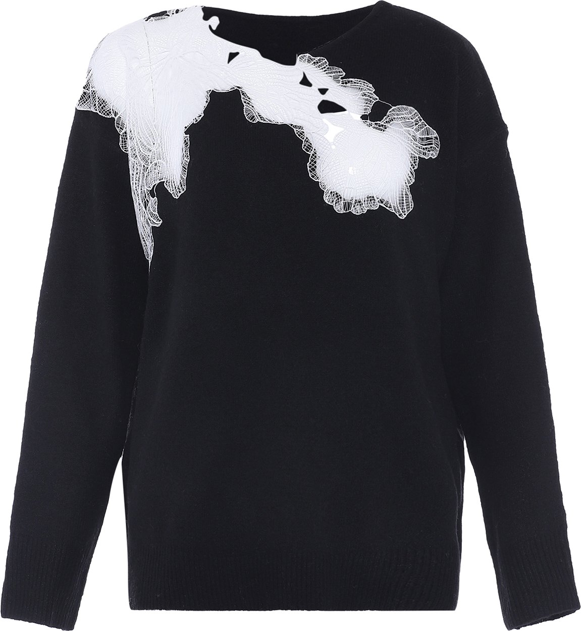 Faina Pullover Damen schwarz