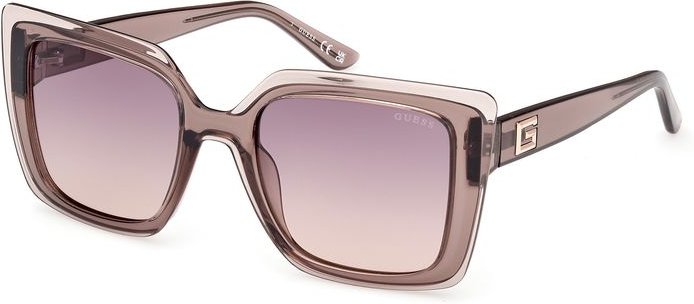Beige Harz-Sonnenbrille