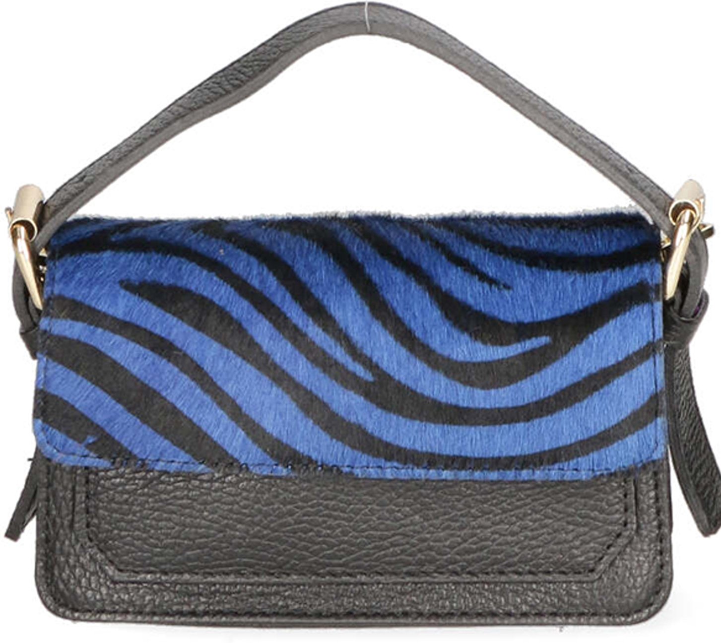 Gave Lux Unterarmtasche Frauen ZEBRA BLU
