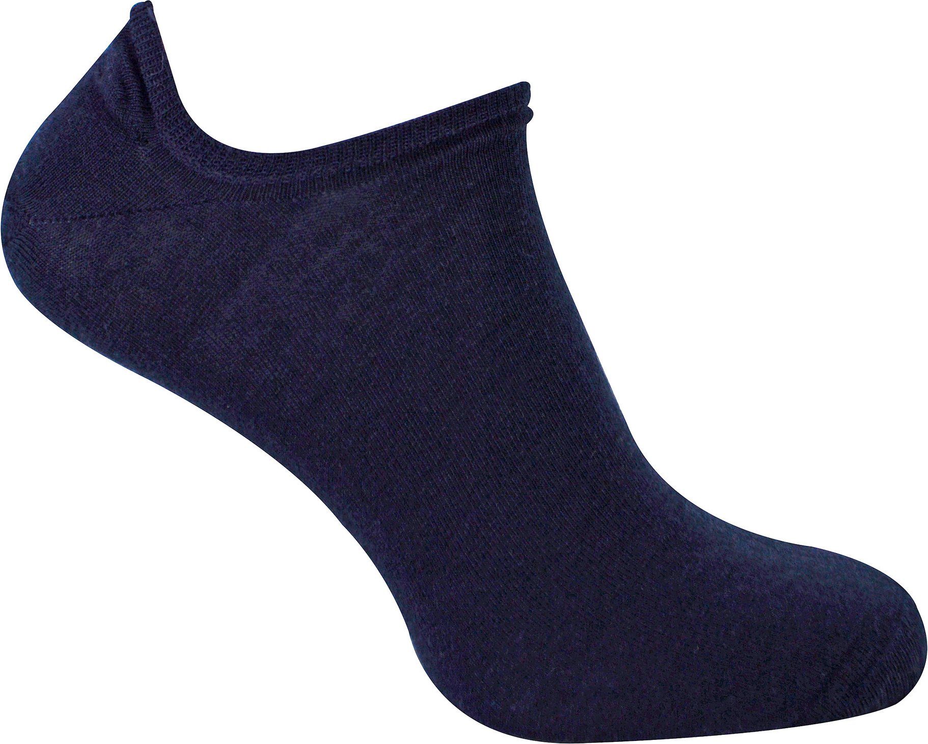 Herren Merinowolle Low Cut Socken | Steven | No Show Warm Footsies Socken - Navy