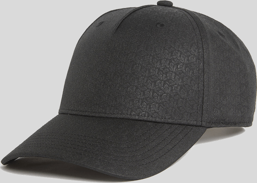 Lyle & Scott Tonal Monogram Baseball Cap - Schwarz
