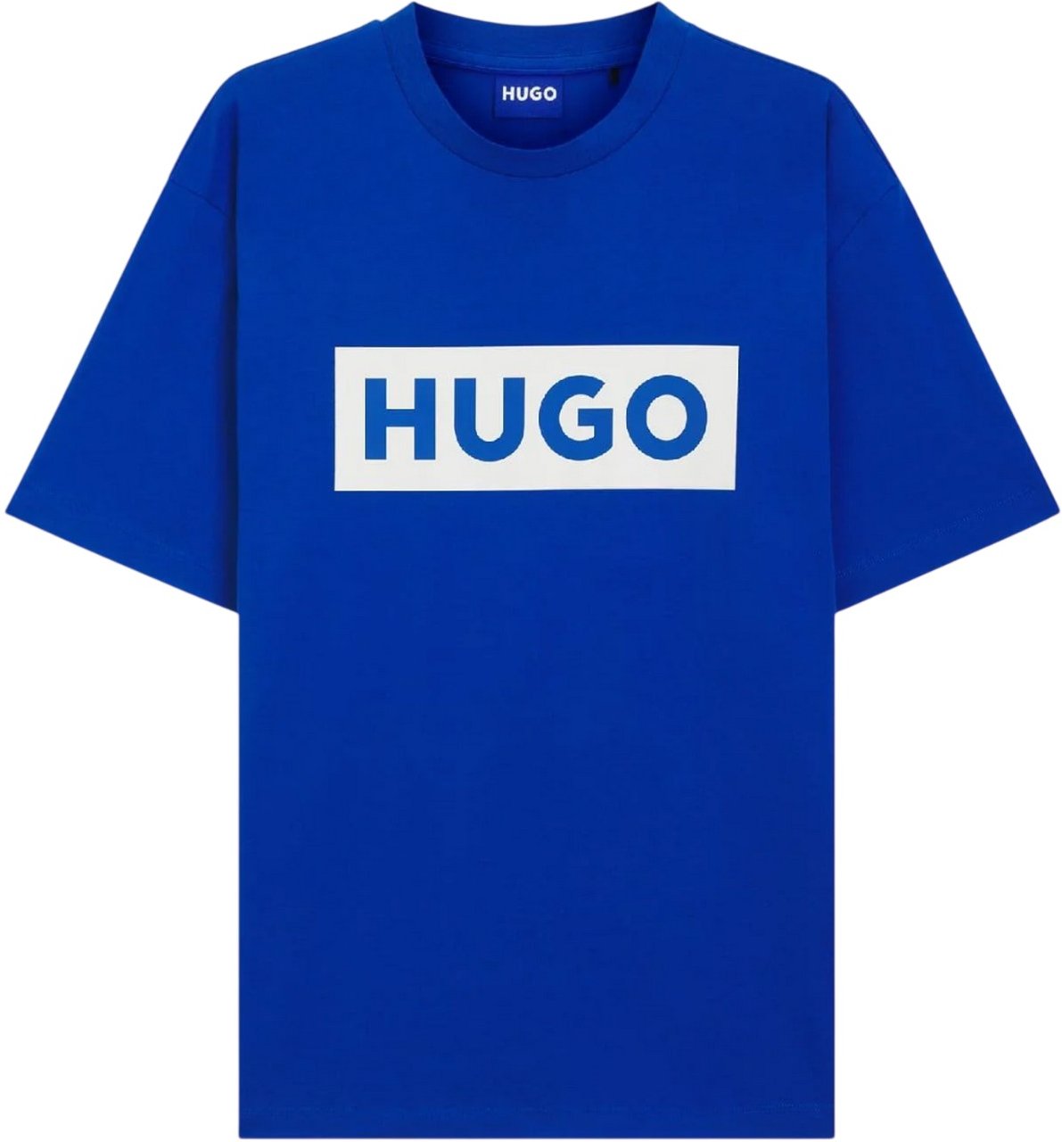 Hugo - "Nico" T-Shirt für Herren, Logo (Blau)