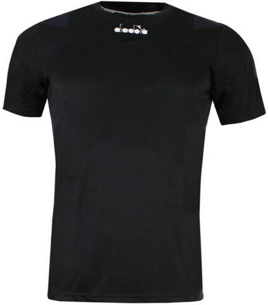 Diadora X-Run Basic Mens Black T-Shirt