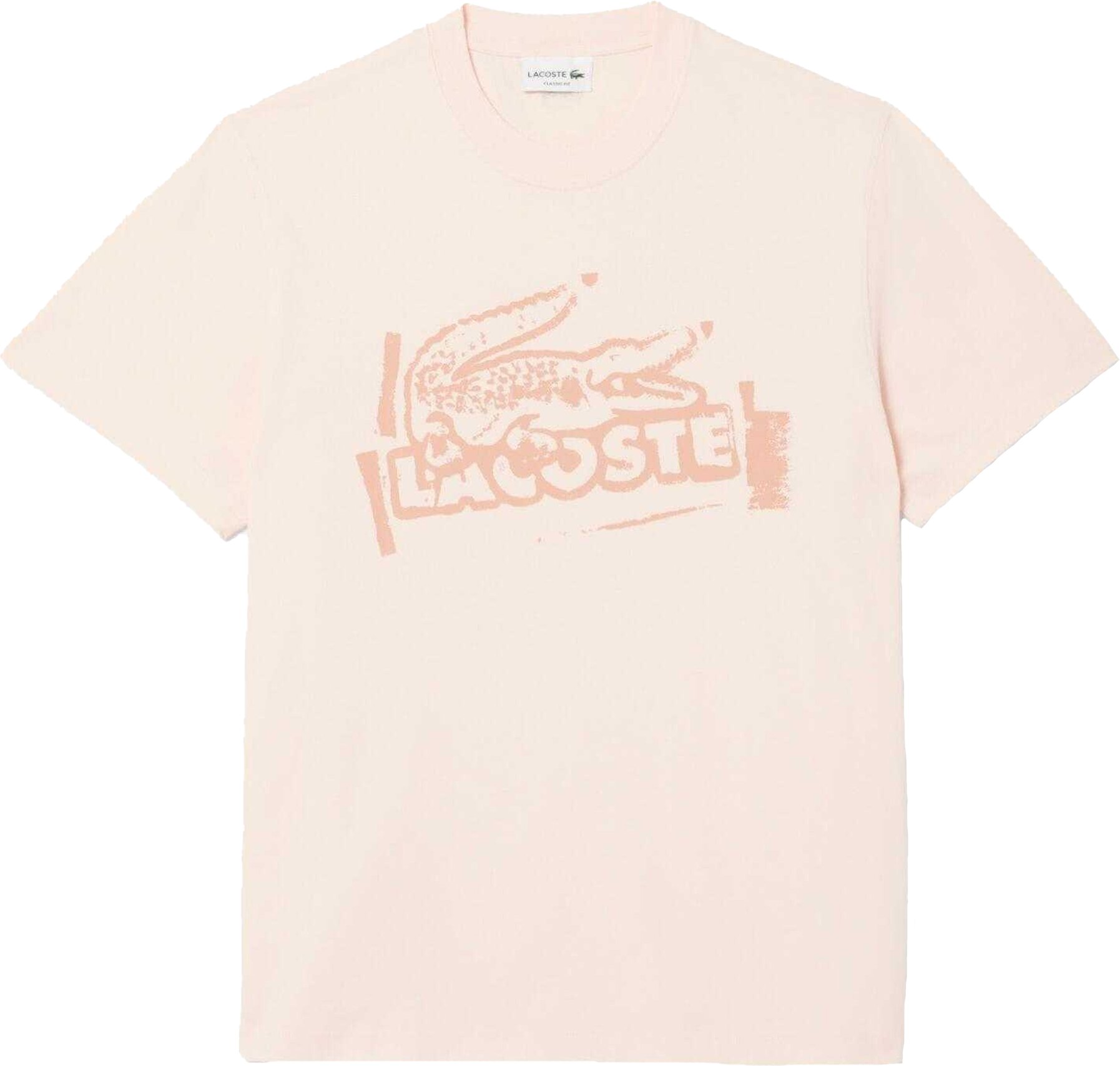 Lacoste - T-Shirt für Herren, Baumwolljersey (Orange)