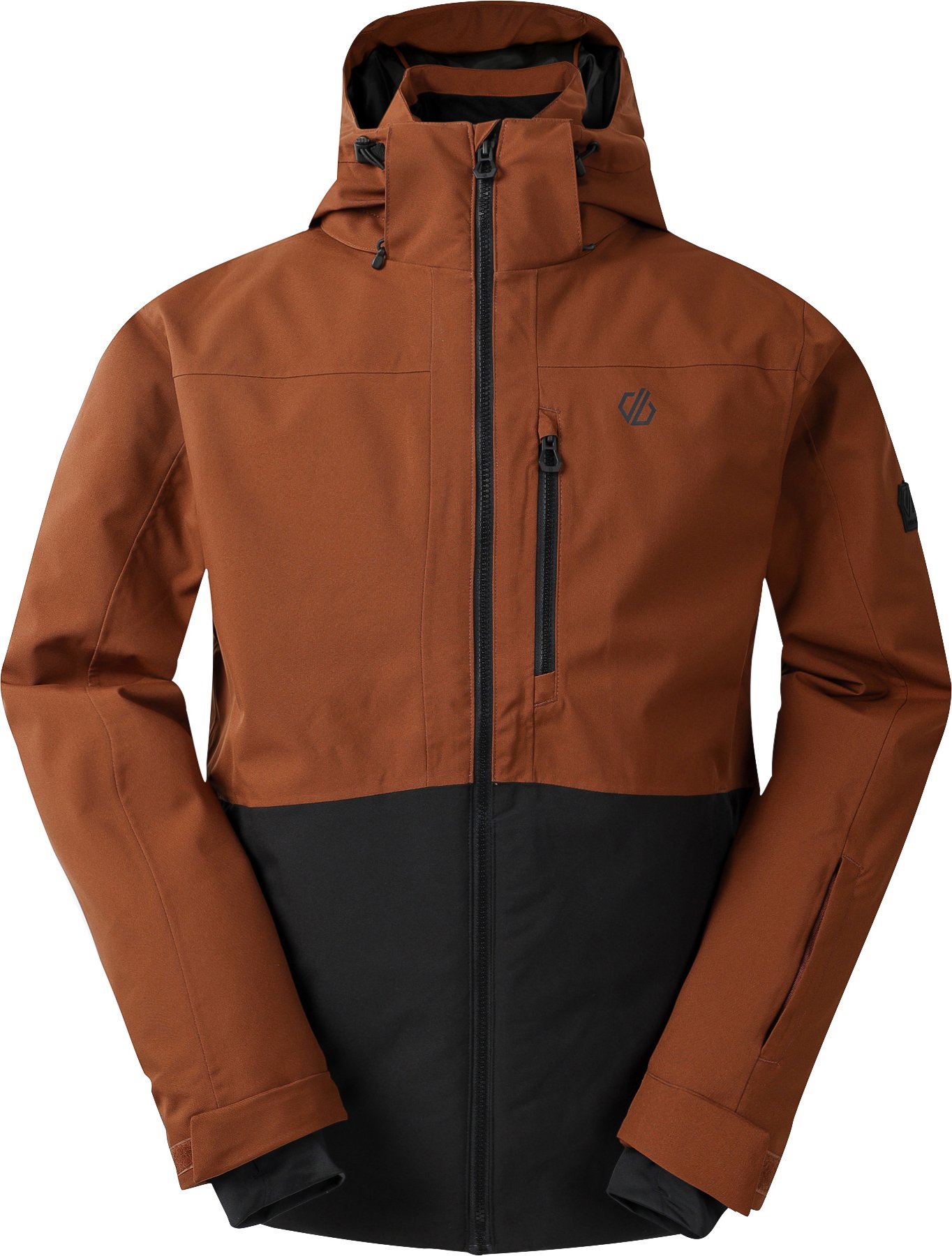 Dare 2B Herren Edge III Skijacke (Dunkelbraun/Schwarz)