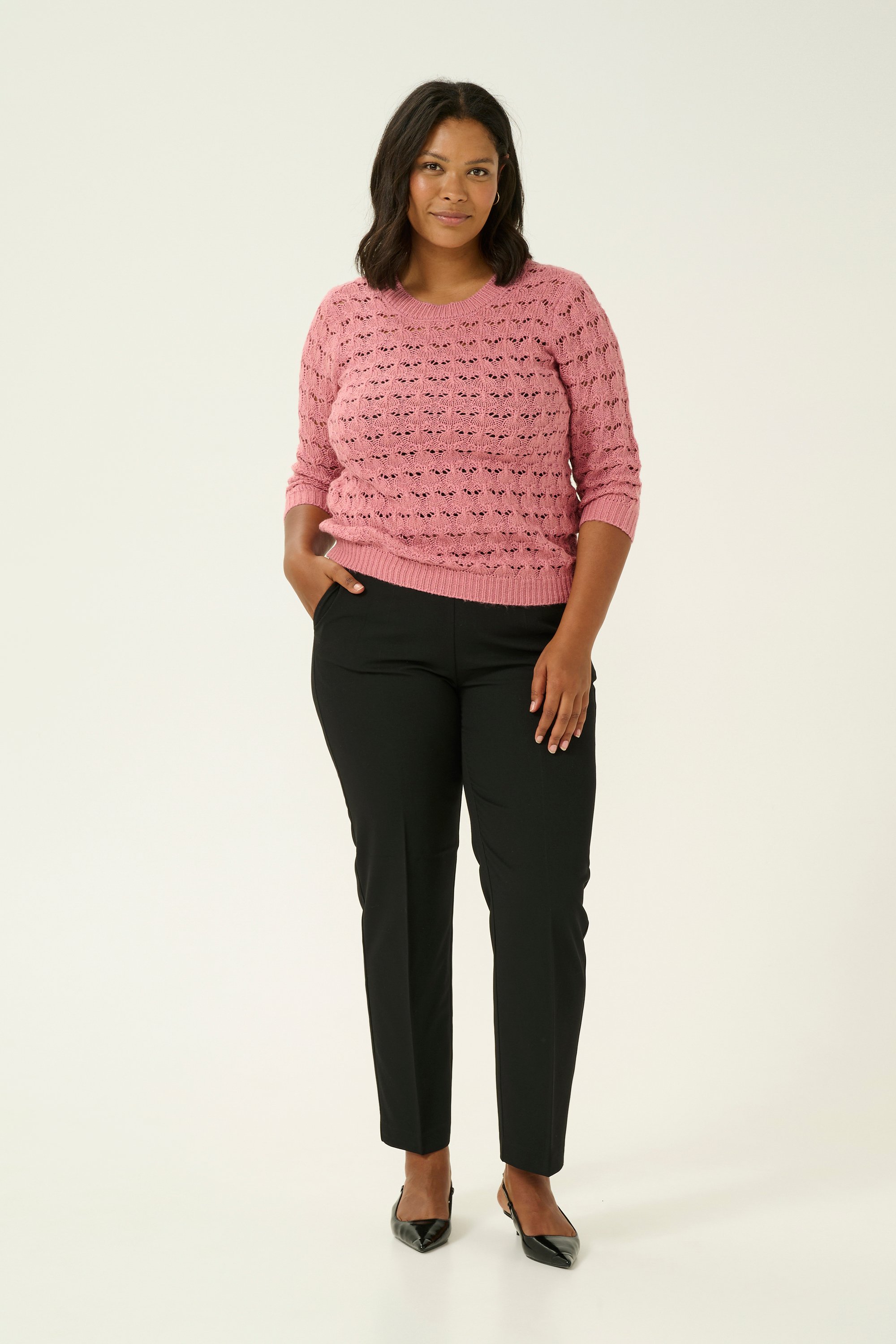Thumbnail - Strickpullover Regular fit rose