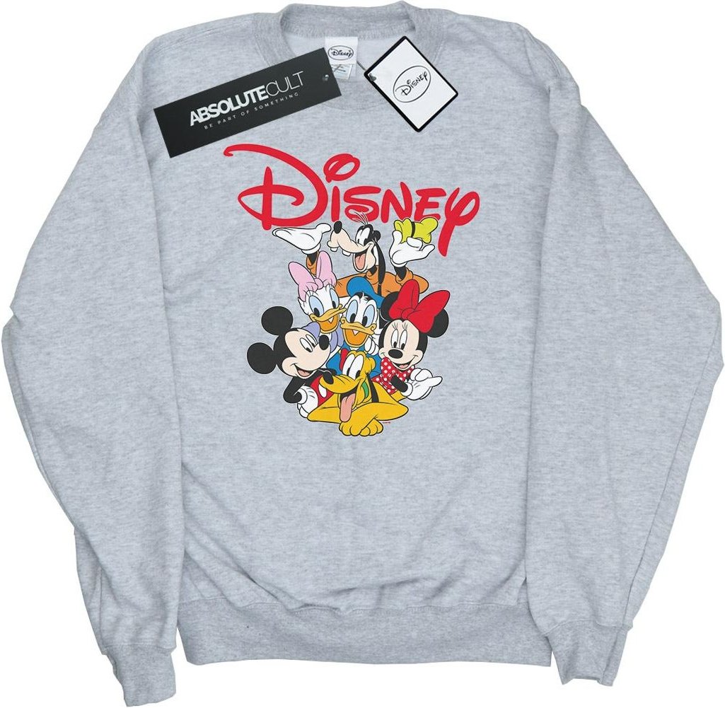 Disney - "Mickey Mouse Crew" Sweatshirt für Herren (Grau)
