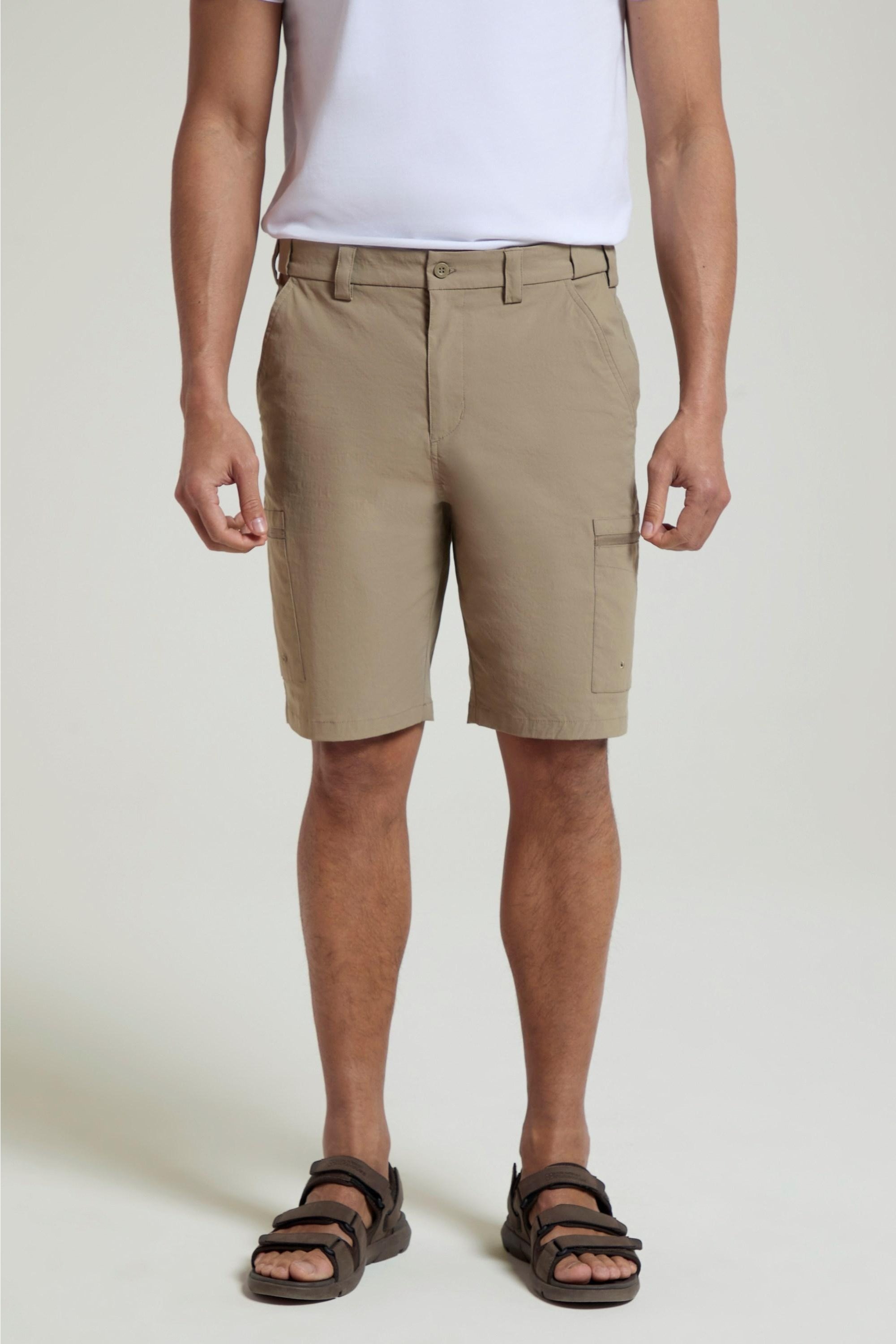 Mountain Warehouse - "Trek" Cargo-Shorts für Herren (Dunkelbeige)